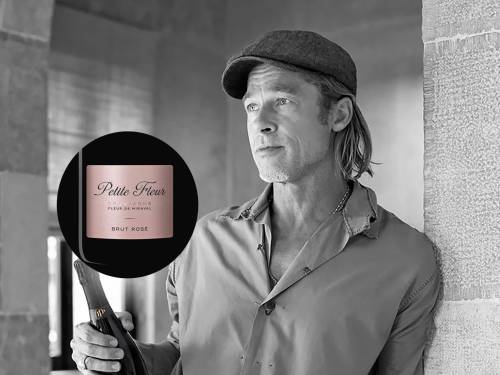 novost bred pit lansirao je novi roze šampanjac vinski magazin vino fino