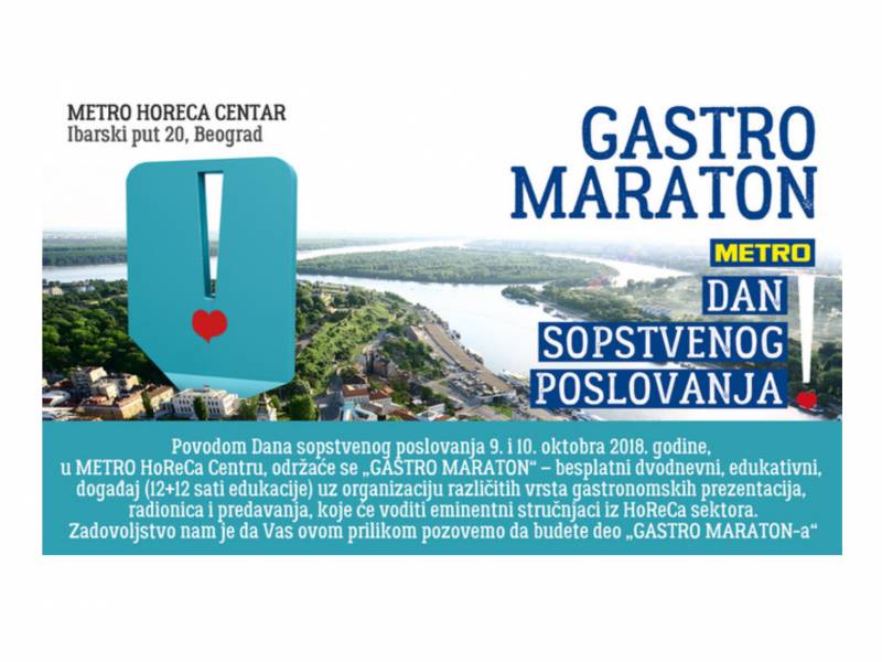 novost gastro maraton u metro horeca centru vinski magazin vino fino