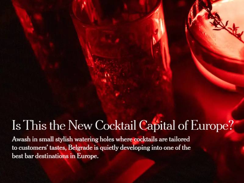 novost njujork tajms beograd prestonica koktela vinski magazin vino fino