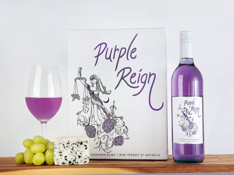 novost posle plavog na tržište je stiglo i ljubičasto vino vinski magazin vino fino