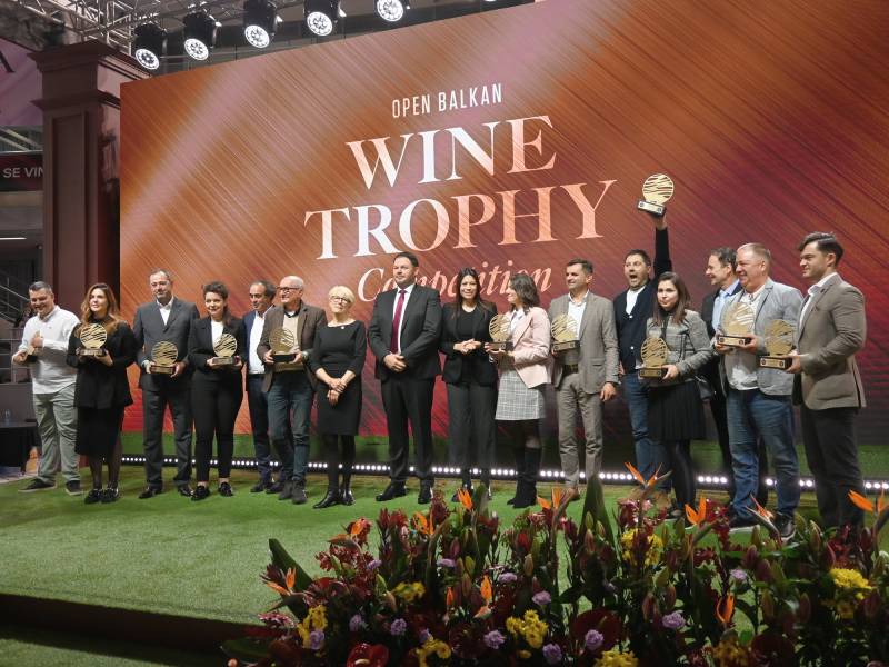 novost proglašena su pobednička vina ocenjivanja open balkan wine trophy vinski magazin vino fino