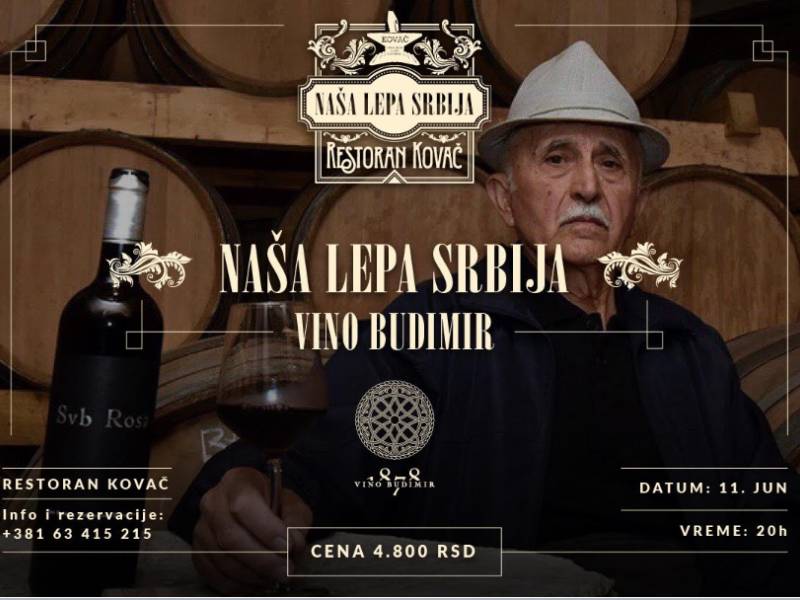 novost vina iz budimira gostuju u restoranu kovač vinski magazin vino fino