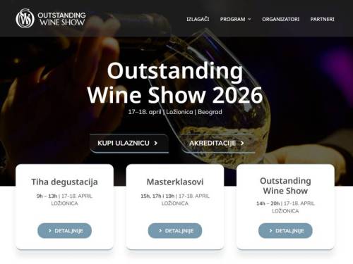 izdvojeno sve o outstanding wine show na sajtu wineshowrs vinski magazin vino fino