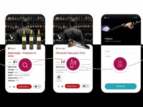 novost aplikacija winedrop digitalni prozor u vinski svet vinski magazin vino fino